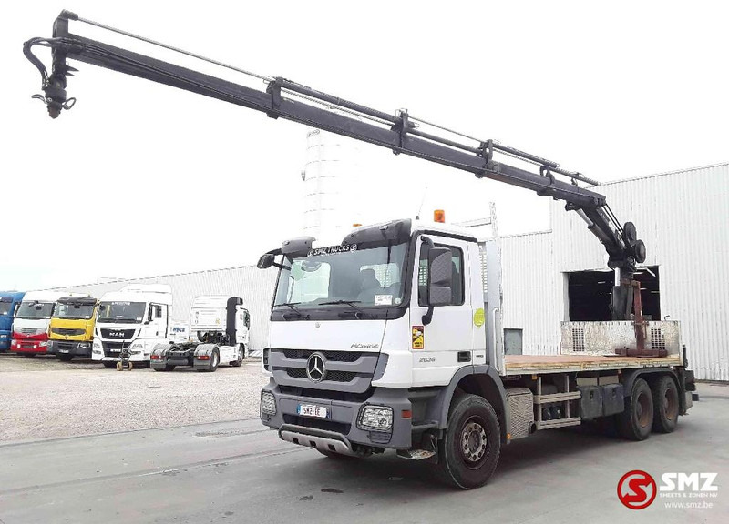 Mercedes-Benz Actros 2636 hiab 166fs 4 remote - Φορτηγό με ανοιχτή καρότσα, Φορτηγό με γερανό: φωτογραφία 5 Mercedes-Benz Actros 2636 hiab 166fs 4 remote - Φορτηγό με ανοιχτή καρότσα, Φορτηγό με γερανό: φωτογραφία 5