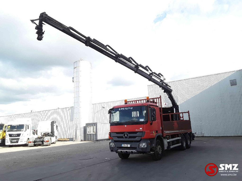 Mercedes-Benz Actros 2641 HIAB 166 ES_5 + remote - Φορτηγό με ανοιχτή καρότσα, Φορτηγό με γερανό: φωτογραφία 3 Mercedes-Benz Actros 2641 HIAB 166 ES_5 + remote - Φορτηγό με ανοιχτή καρότσα, Φορτηγό με γερανό: φωτογραφία 3