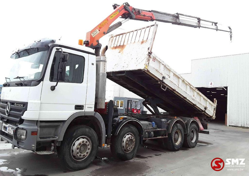 Mercedes-Benz Actros 4144 palfinber pk2002/4Ext remote - Φορτηγό ανατρεπόμενο, Φορτηγό με γερανό: φωτογραφία 5 Mercedes-Benz Actros 4144 palfinber pk2002/4Ext remote - Φορτηγό ανατρεπόμενο, Φορτηγό με γερανό: φωτογραφία 5