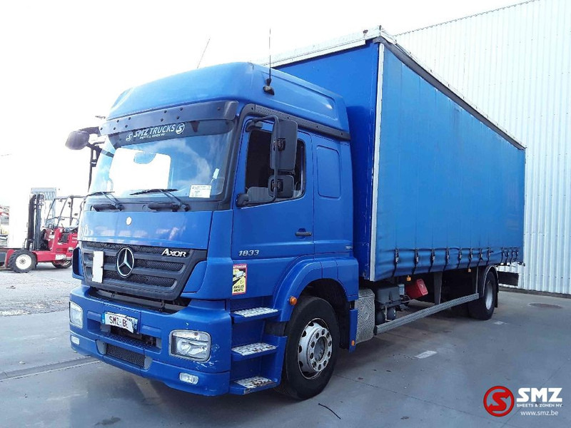 Mercedes-Benz Axor 1833 - Φορτηγό μουσαμάς: φωτογραφία 3 Mercedes-Benz Axor 1833 - Φορτηγό μουσαμάς: φωτογραφία 3