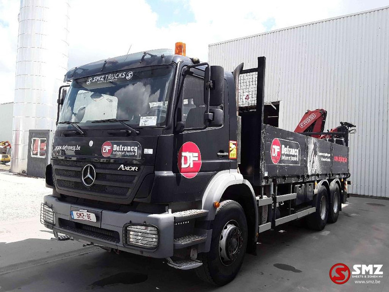 Mercedes-Benz Axor 2633 fassi f 170-3 remote - Φορτηγό με ανοιχτή καρότσα, Φορτηγό με γερανό: φωτογραφία 3 Mercedes-Benz Axor 2633 fassi f 170-3 remote - Φορτηγό με ανοιχτή καρότσα, Φορτηγό με γερανό: φωτογραφία 3