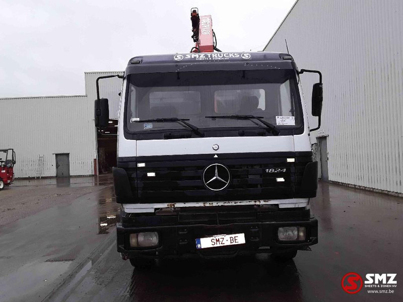 Mercedes-Benz SK 1824 lames grue - Φορτηγό ανατρεπόμενο, Φορτηγό με γερανό: φωτογραφία 2 Mercedes-Benz SK 1824 lames grue - Φορτηγό ανατρεπόμενο, Φορτηγό με γερανό: φωτογραφία 2