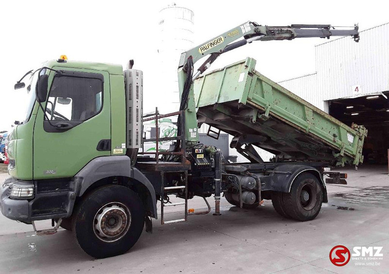 Renault Kerax 320 palfinger pk 1000-remote - Φορτηγό ανατρεπόμενο, Φορτηγό με γερανό: φωτογραφία 5 Renault Kerax 320 palfinger pk 1000-remote - Φορτηγό ανατρεπόμενο, Φορτηγό με γερανό: φωτογραφία 5