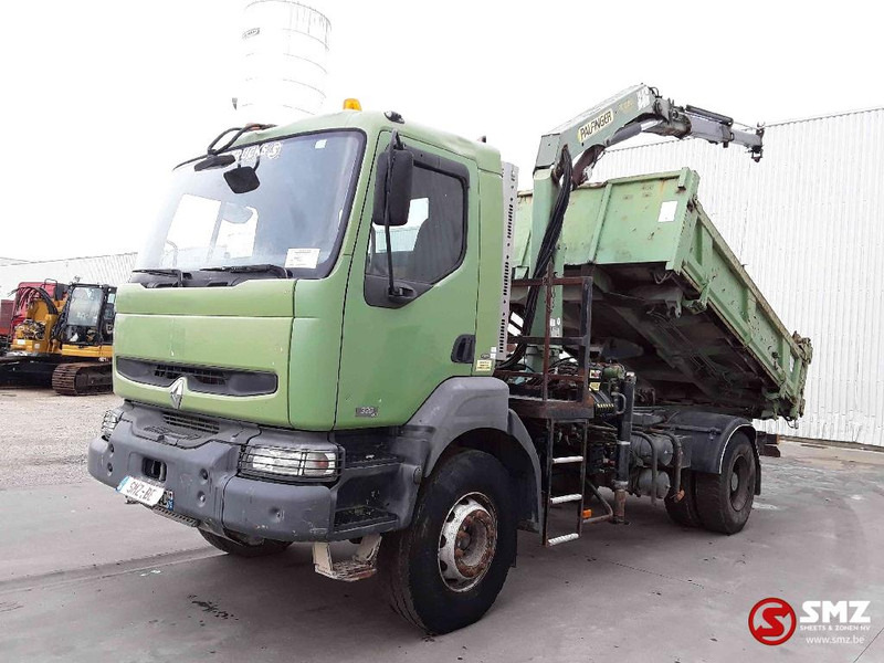 Renault Kerax 320 palfinger pk 1000-remote - Φορτηγό ανατρεπόμενο, Φορτηγό με γερανό: φωτογραφία 3 Renault Kerax 320 palfinger pk 1000-remote - Φορτηγό ανατρεπόμενο, Φορτηγό με γερανό: φωτογραφία 3