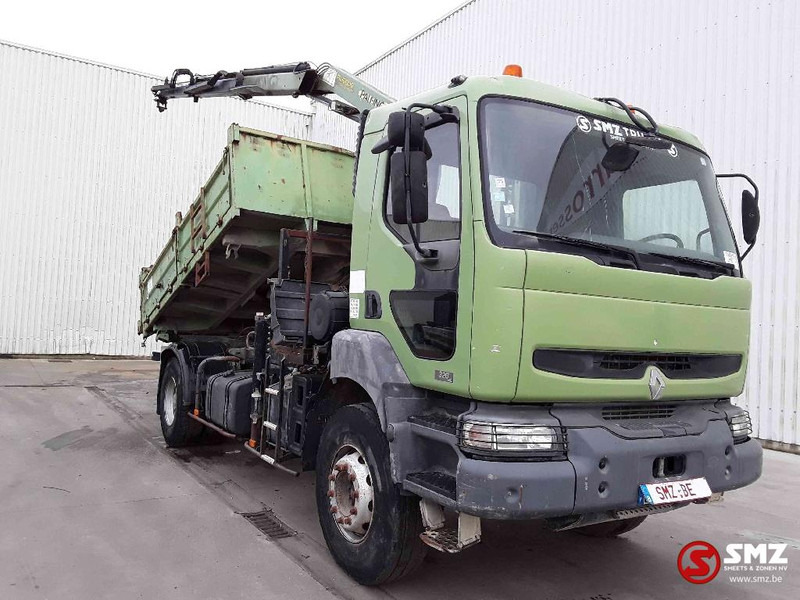 Renault Kerax 320 palfinger pk 1000-remote - Φορτηγό ανατρεπόμενο, Φορτηγό με γερανό: φωτογραφία 1 Renault Kerax 320 palfinger pk 1000-remote - Φορτηγό ανατρεπόμενο, Φορτηγό με γερανό: φωτογραφία 1