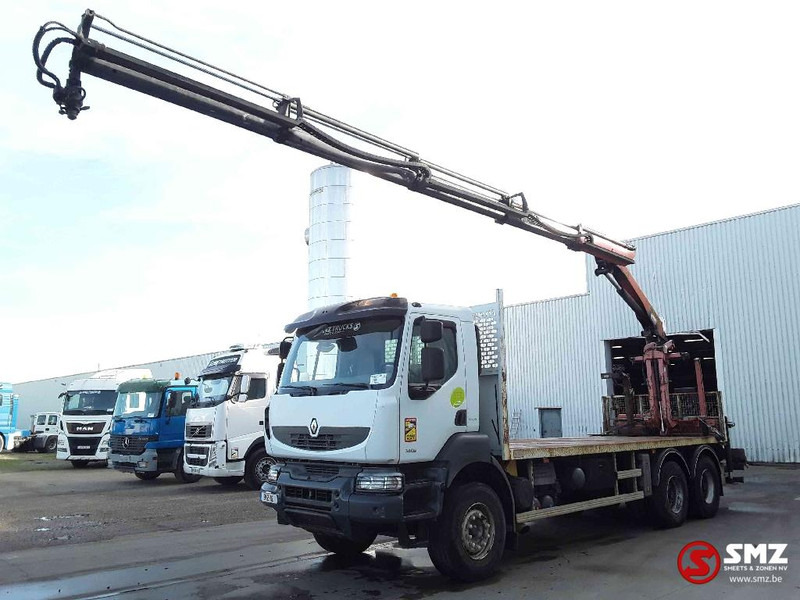 Renault Kerax 380 - Φορτηγό με ανοιχτή καρότσα, Φορτηγό με γερανό: φωτογραφία 4 Renault Kerax 380 - Φορτηγό με ανοιχτή καρότσα, Φορτηγό με γερανό: φωτογραφία 4