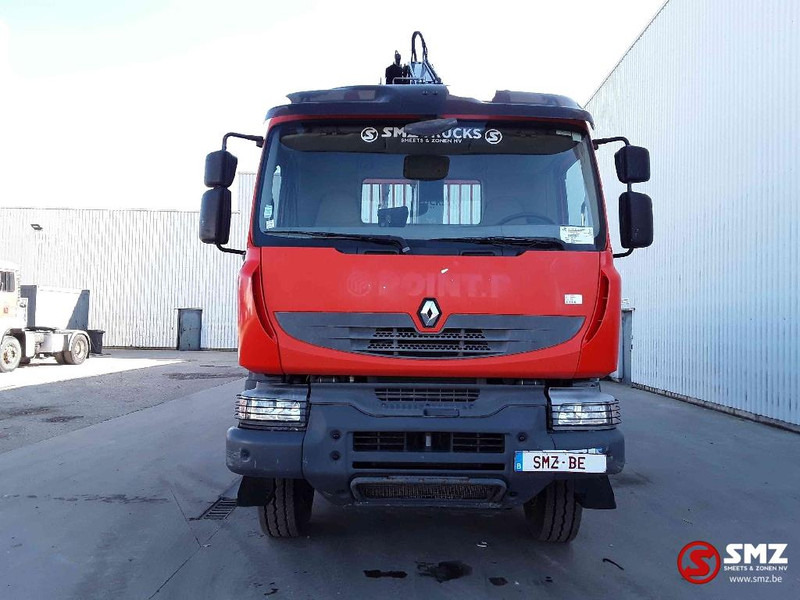 Renault Kerax 430 Hiab 166 E 4 remote - Φορτηγό με ανοιχτή καρότσα, Φορτηγό με γερανό: φωτογραφία 2 Renault Kerax 430 Hiab 166 E 4 remote - Φορτηγό με ανοιχτή καρότσα, Φορτηγό με γερανό: φωτογραφία 2