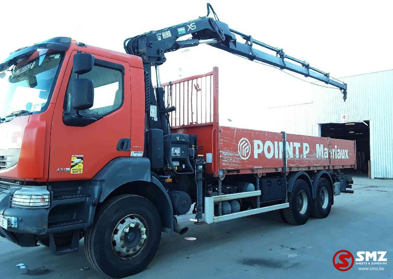 Renault Kerax 430 Hiab 166 E 4 remote - Φορτηγό με ανοιχτή καρότσα, Φορτηγό με γερανό: φωτογραφία 5 Renault Kerax 430 Hiab 166 E 4 remote - Φορτηγό με ανοιχτή καρότσα, Φορτηγό με γερανό: φωτογραφία 5