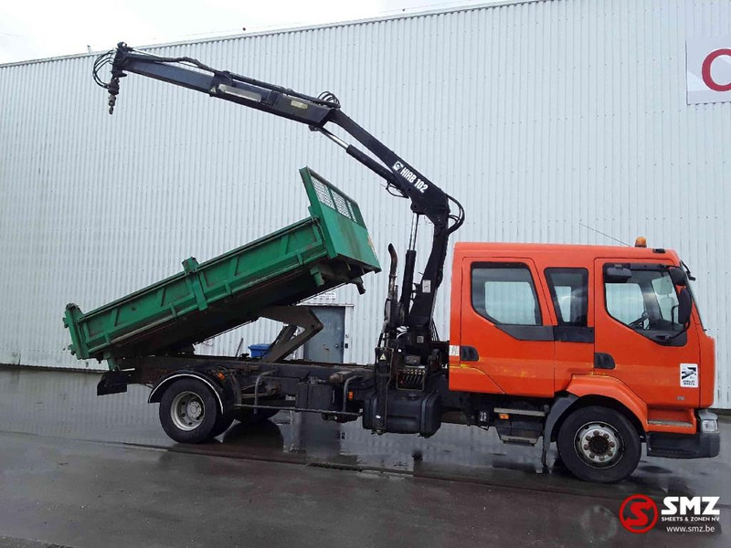 Renault Midlum 210 Hiab 102 manual pump - Φορτηγό ανατρεπόμενο, Φορτηγό με γερανό: φωτογραφία 4 Renault Midlum 210 Hiab 102 manual pump - Φορτηγό ανατρεπόμενο, Φορτηγό με γερανό: φωτογραφία 4