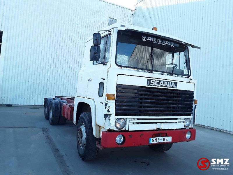 Scania 111 6x2 super lames - Φορτηγό σασί: φωτογραφία 1 Scania 111 6x2 super lames - Φορτηγό σασί: φωτογραφία 1