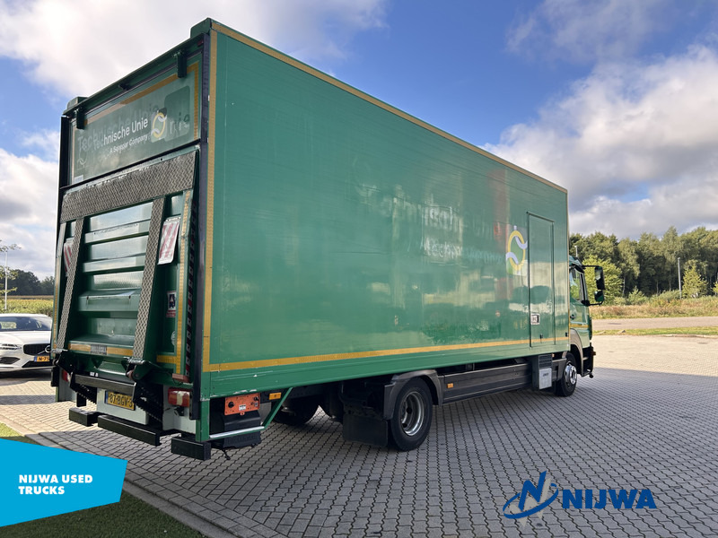 Mercedes-Benz Atego Laadklep + Zijdeur - Φορτηγό κόφα: φωτογραφία 3 Mercedes-Benz Atego Laadklep + Zijdeur - Φορτηγό κόφα: φωτογραφία 3