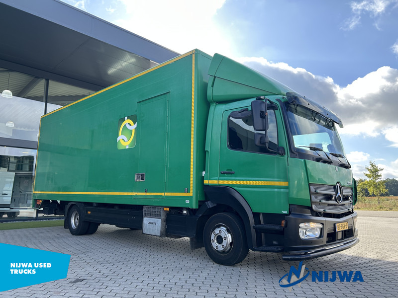 Mercedes-Benz Atego Laadklep + Zijdeur - Φορτηγό κόφα: φωτογραφία 2 Mercedes-Benz Atego Laadklep + Zijdeur - Φορτηγό κόφα: φωτογραφία 2