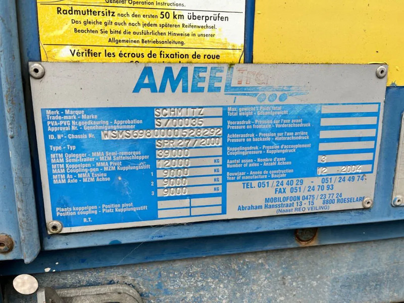 Schmitz Cargobull Schuifzeilen / Coil / Schuifdak - Επικαθήμενο κουρτίνα: φωτογραφία 5 Schmitz Cargobull Schuifzeilen / Coil / Schuifdak - Επικαθήμενο κουρτίνα: φωτογραφία 5