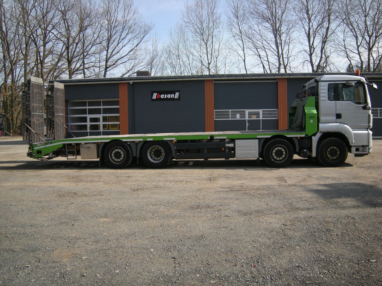 MAN 35.400, Zanner Plateau, Rampen, Winde - Φορτηγό ρυμούλκησης: φωτογραφία 1 MAN 35.400, Zanner Plateau, Rampen, Winde - Φορτηγό ρυμούλκησης: φωτογραφία 1