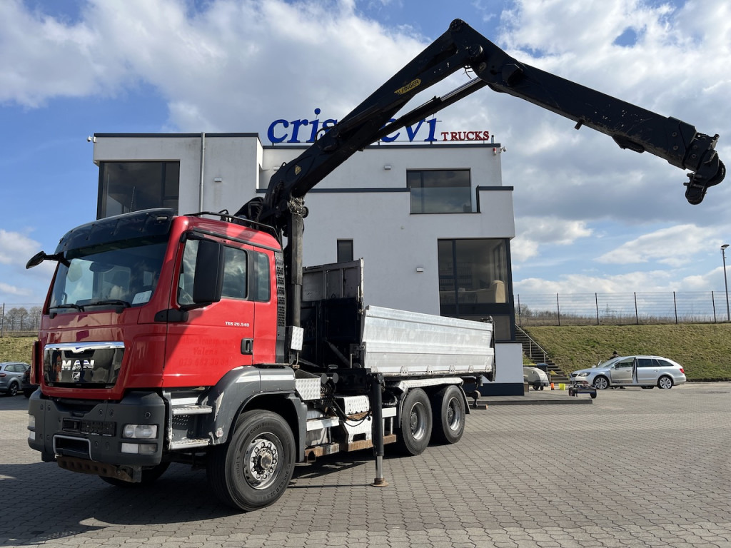 MAN TGS 26.540 6x6H Palfinger Epsilon S290Z AHK - Φορτηγό ανατρεπόμενο, Φορτηγό με γερανό: φωτογραφία 1 MAN TGS 26.540 6x6H Palfinger Epsilon S290Z AHK - Φορτηγό ανατρεπόμενο, Φορτηγό με γερανό: φωτογραφία 1