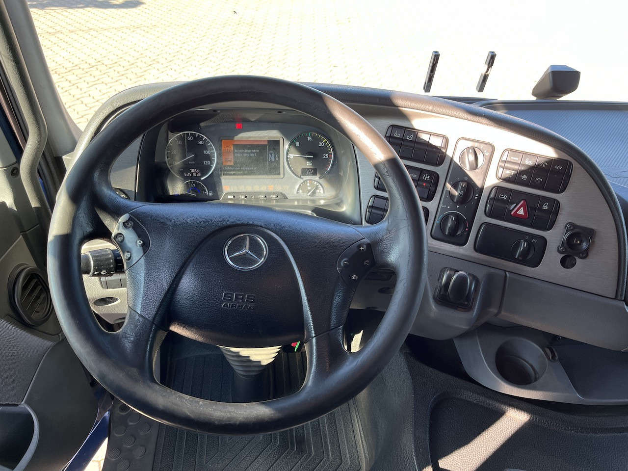 Φορτηγό μουσαμάς, Φορτηγό με γερανό Mercedes-Benz 2541 6x2  Atlas 135.2E Pritsche 8,20 m Ausziehbar: φωτογραφία 15