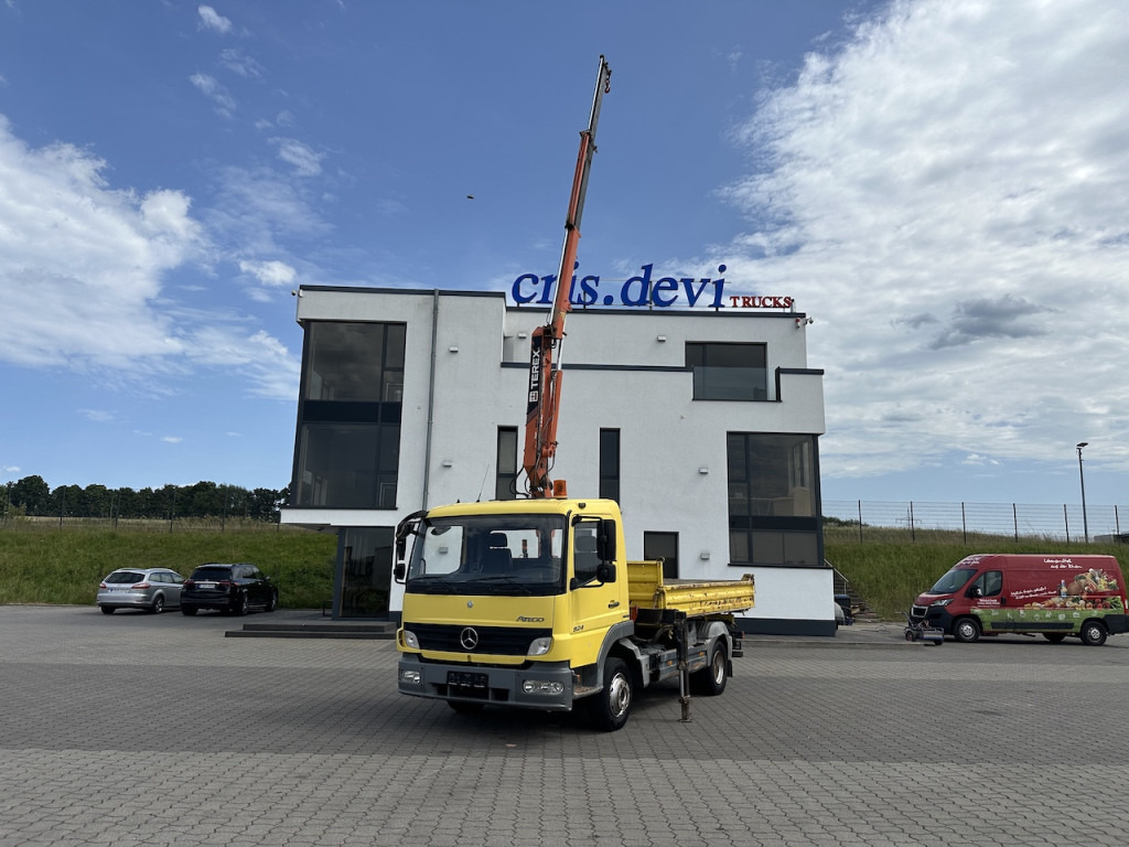 Mercedes-Benz 924 4x2 Meiller Terex Atlas 65.2 Kran - Φορτηγό ανατρεπόμενο, Φορτηγό με γερανό: φωτογραφία 5 Mercedes-Benz 924 4x2 Meiller Terex Atlas 65.2 Kran - Φορτηγό ανατρεπόμενο, Φορτηγό με γερανό: φωτογραφία 5