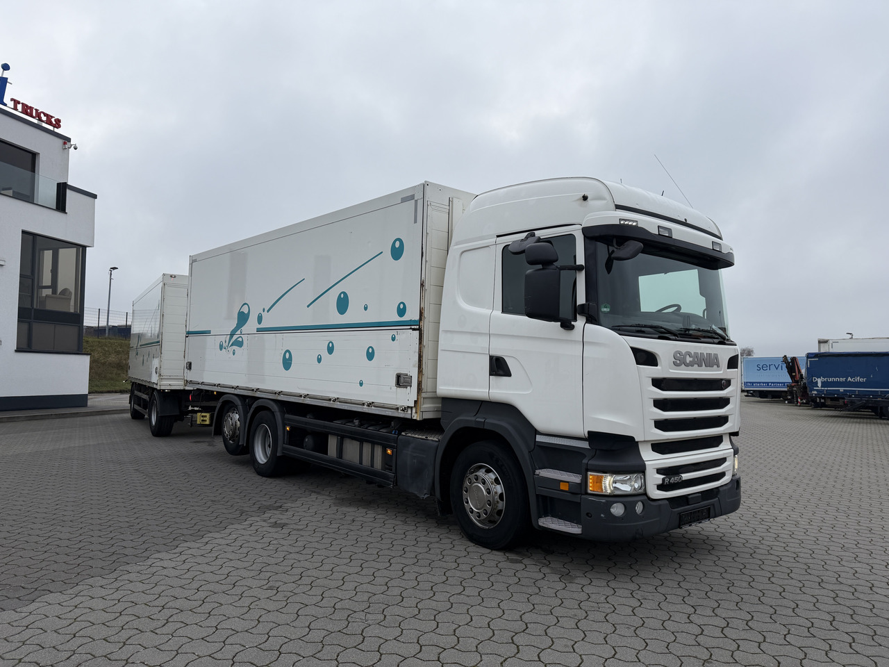 Scania R 450 6x2 Geränkezug + Orten Anhänger - Φορτηγό για τη μεταφορά ποτών: φωτογραφία 2 Scania R 450 6x2 Geränkezug + Orten Anhänger - Φορτηγό για τη μεταφορά ποτών: φωτογραφία 2