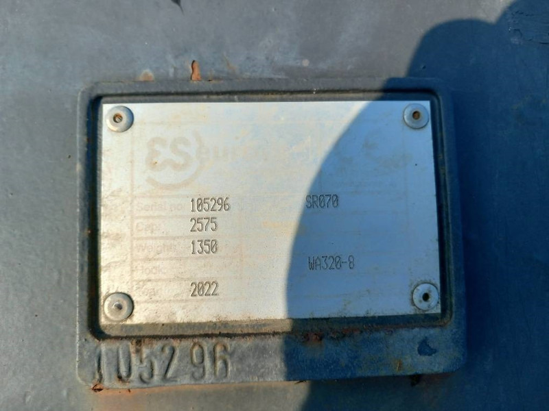 Eurosteel Puinriek WA320 - Κουβάς για Κατασκευή μηχανήματα: φωτογραφία 4 Eurosteel Puinriek WA320 - Κουβάς για Κατασκευή μηχανήματα: φωτογραφία 4