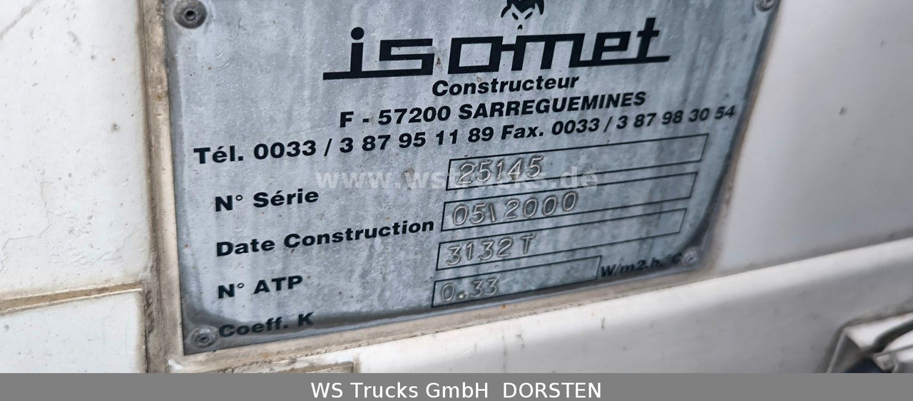 MAN 18.340 Isomet Rohrbahn ( ohne Kühlmaschine ) - Φορτηγό ψυγείο: φωτογραφία 4 MAN 18.340 Isomet Rohrbahn ( ohne Kühlmaschine ) - Φορτηγό ψυγείο: φωτογραφία 4