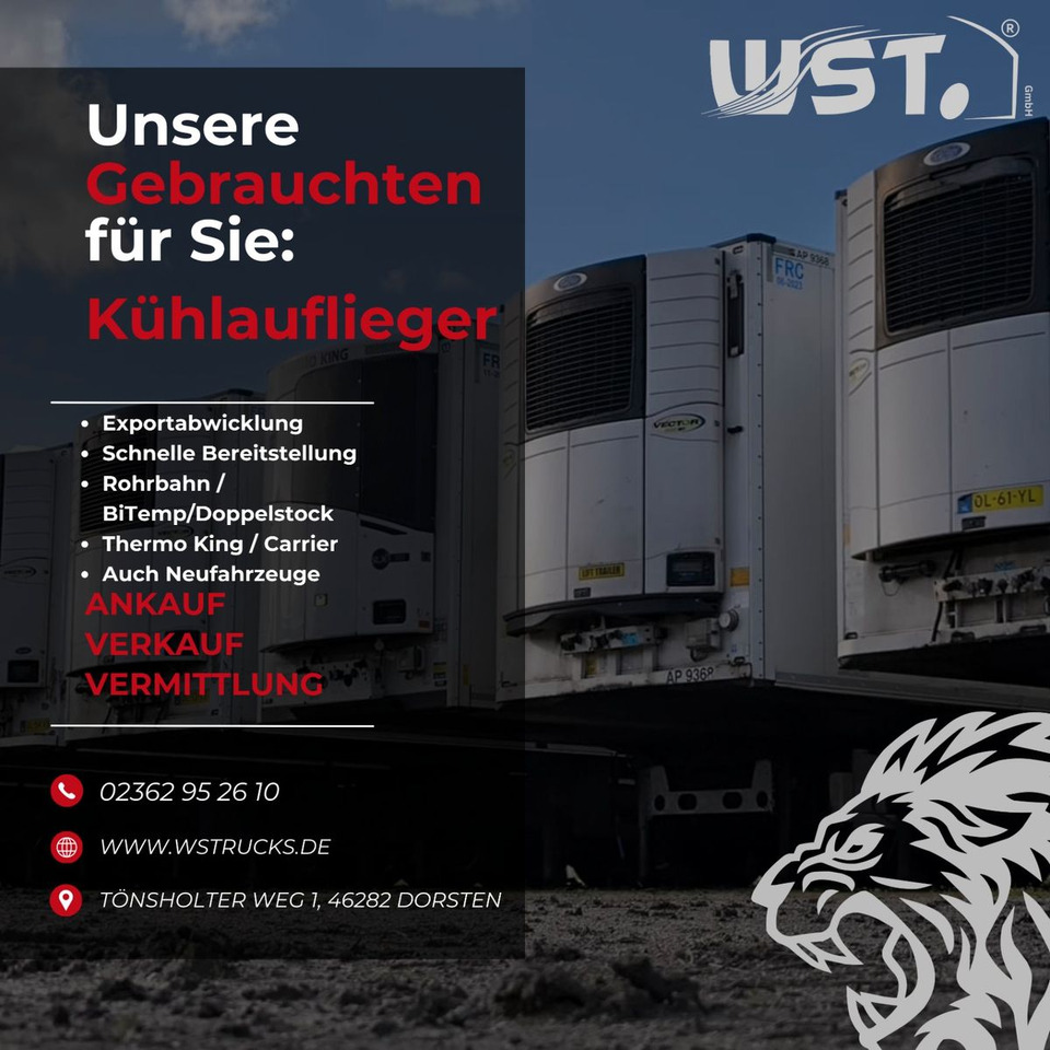 Schmitz Cargobull Kühlauflieger Blumenbreit Vector 1550 - Επικαθήμενο ψυγείο: φωτογραφία 2 Schmitz Cargobull Kühlauflieger Blumenbreit Vector 1550 - Επικαθήμενο ψυγείο: φωτογραφία 2