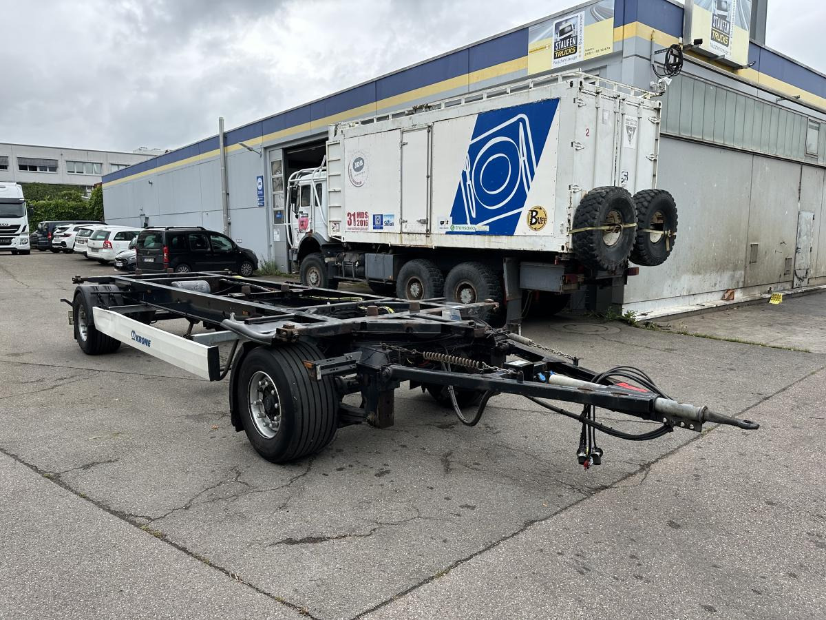 Ρυμούλκα μεταφοράς εμπορευματοκιβωτίων/ Κινητό αμάξωμα Krone 10 x Jumbo Lafette deutsche Anh. TÜV NEU!: φωτογραφία 1