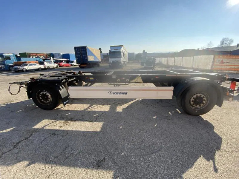 Krone 2- Achs Lafette !! HU/ TÜV NEU !! 2- Achs Lafette !! HU/ TÜV NEU !! - Ρυμούλκα μεταφοράς εμπορευματοκιβωτίων/ Κινητό αμάξωμα: φωτογραφία 1 Krone 2- Achs Lafette !! HU/ TÜV NEU !! 2- Achs Lafette !! HU/ TÜV NEU !! - Ρυμούλκα μεταφοράς εμπορευματοκιβωτίων/ Κινητό αμάξωμα: φωτογραφία 1