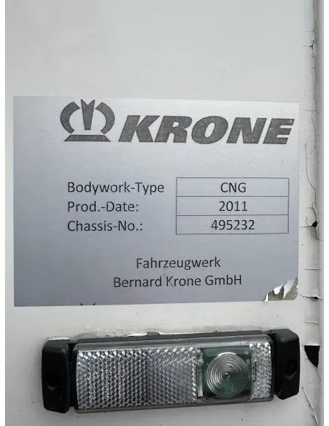 Επικαθήμενο ψυγείο Krone Cool Liner 2 - Achs CITYSATTEL*Lenkachse*Carrier 1300*TÜV NEU!!: φωτογραφία 10
