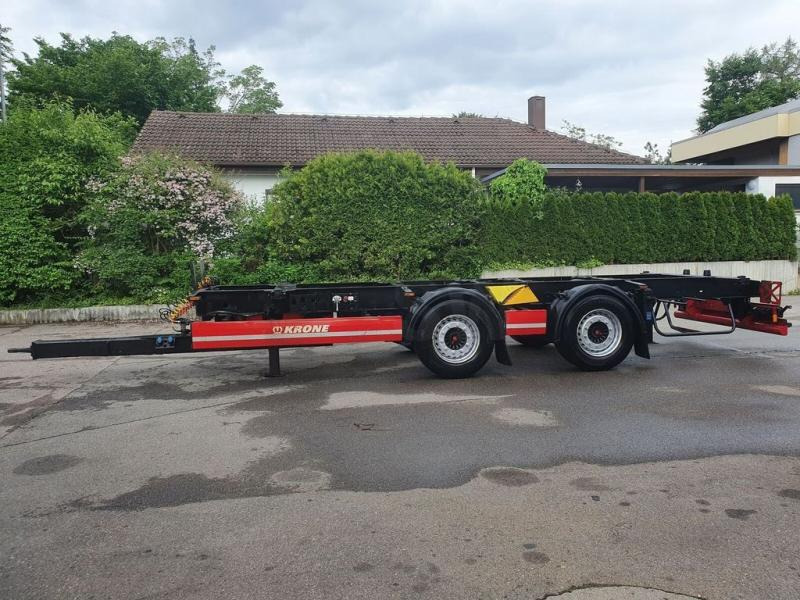 Krone Tandem Standard Lafette tiefgekuppelt 2-Achs Tandem Standard Lafette tiefgekuppelt TÜV NEU! - Ρυμούλκα μεταφοράς εμπορευματοκιβωτίων/ Κινητό αμάξωμα: φωτογραφία 1 Krone Tandem Standard Lafette tiefgekuppelt 2-Achs Tandem Standard Lafette tiefgekuppelt TÜV NEU! - Ρυμούλκα μεταφοράς εμπορευματοκιβωτίων/ Κινητό αμάξωμα: φωτογραφία 1