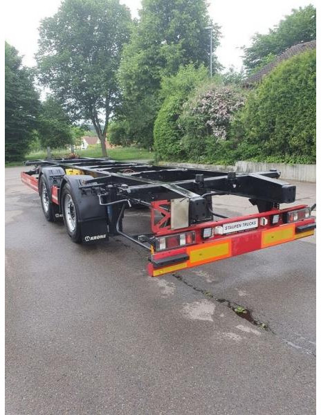 Krone Tandem Standard Lafette tiefgekuppelt 2-Achs Tandem Standard Lafette tiefgekuppelt TÜV NEU! - Ρυμούλκα μεταφοράς εμπορευματοκιβωτίων/ Κινητό αμάξωμα: φωτογραφία 4 Krone Tandem Standard Lafette tiefgekuppelt 2-Achs Tandem Standard Lafette tiefgekuppelt TÜV NEU! - Ρυμούλκα μεταφοράς εμπορευματοκιβωτίων/ Κινητό αμάξωμα: φωτογραφία 4