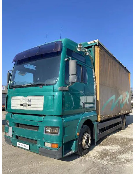 MAN TGA 18.310 BL XXL Jumbo Pritsche Schiebepl. - Φορτηγό μουσαμάς: φωτογραφία 1 MAN TGA 18.310 BL XXL Jumbo Pritsche Schiebepl. - Φορτηγό μουσαμάς: φωτογραφία 1