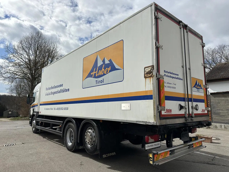 Scania P410 6x2 Fleisch LKW ZUG KRONE Rohrbahnen Vector 1550 - Φορτηγό ψυγείο: φωτογραφία 4 Scania P410 6x2 Fleisch LKW ZUG KRONE Rohrbahnen Vector 1550 - Φορτηγό ψυγείο: φωτογραφία 4