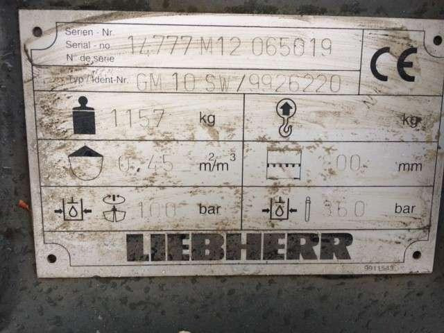 LIEBHERR GM10SW - 800mm - Αρπάγη: φωτογραφία 2 LIEBHERR GM10SW - 800mm - Αρπάγη: φωτογραφία 2