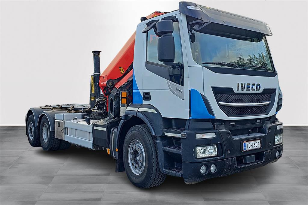 Iveco Stralis 480 - Φορτηγό με γερανό: φωτογραφία 3 Iveco Stralis 480 - Φορτηγό με γερανό: φωτογραφία 3