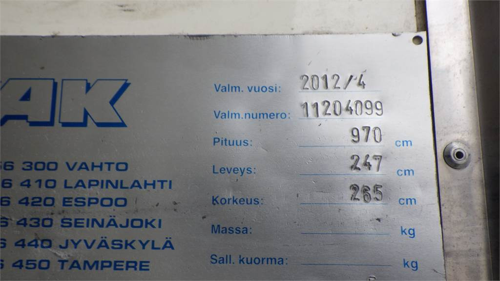 Mercedes-Benz ANTOS 2540 L/6x2 VAK FRC Umpikori - Φορτηγό ισοθερμικό: φωτογραφία 5 Mercedes-Benz ANTOS 2540 L/6x2 VAK FRC Umpikori - Φορτηγό ισοθερμικό: φωτογραφία 5
