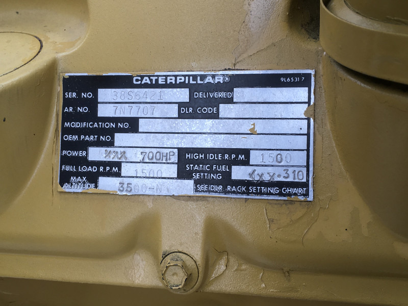 Caterpillar 3412 PC 38S GENERATOR 625KVA USED - Βιομηχανική γεννήτρια: φωτογραφία 5 Caterpillar 3412 PC 38S GENERATOR 625KVA USED - Βιομηχανική γεννήτρια: φωτογραφία 5
