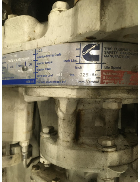 Cummins NTA855M CPL701 USED - Κατασκευή μηχανήματα: φωτογραφία 5 Cummins NTA855M CPL701 USED - Κατασκευή μηχανήματα: φωτογραφία 5