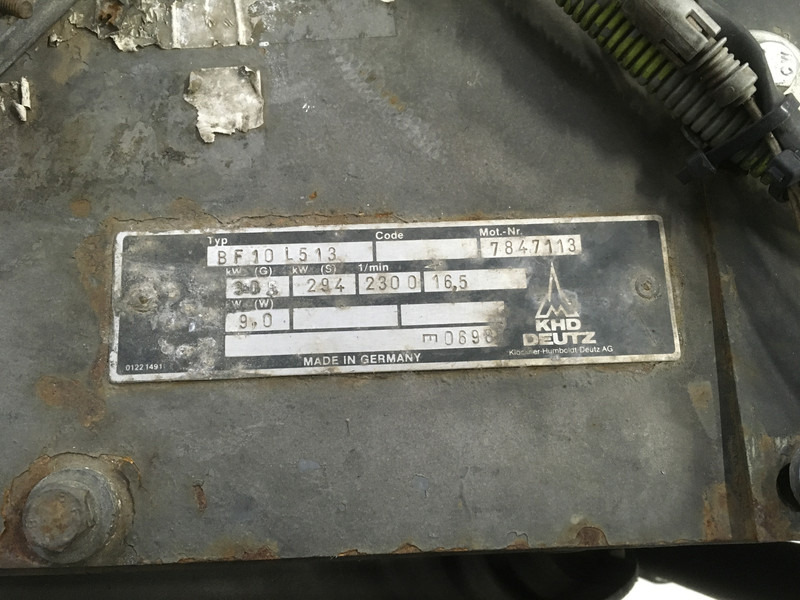 Deutz BF10L513 USED - Κινητήρας: φωτογραφία 5 Deutz BF10L513 USED - Κινητήρας: φωτογραφία 5