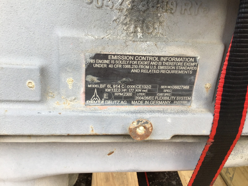 Κατασκευή μηχανήματα Deutz BF6L914C USED: φωτογραφία 6 Κατασκευή μηχανήματα Deutz BF6L914C USED: φωτογραφία 6