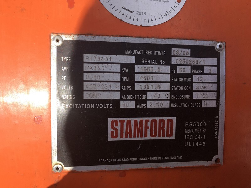 Waukesha 16V150LTD GENERATOR 1650KVA USED - Βιομηχανική γεννήτρια: φωτογραφία 4 Waukesha 16V150LTD GENERATOR 1650KVA USED - Βιομηχανική γεννήτρια: φωτογραφία 4