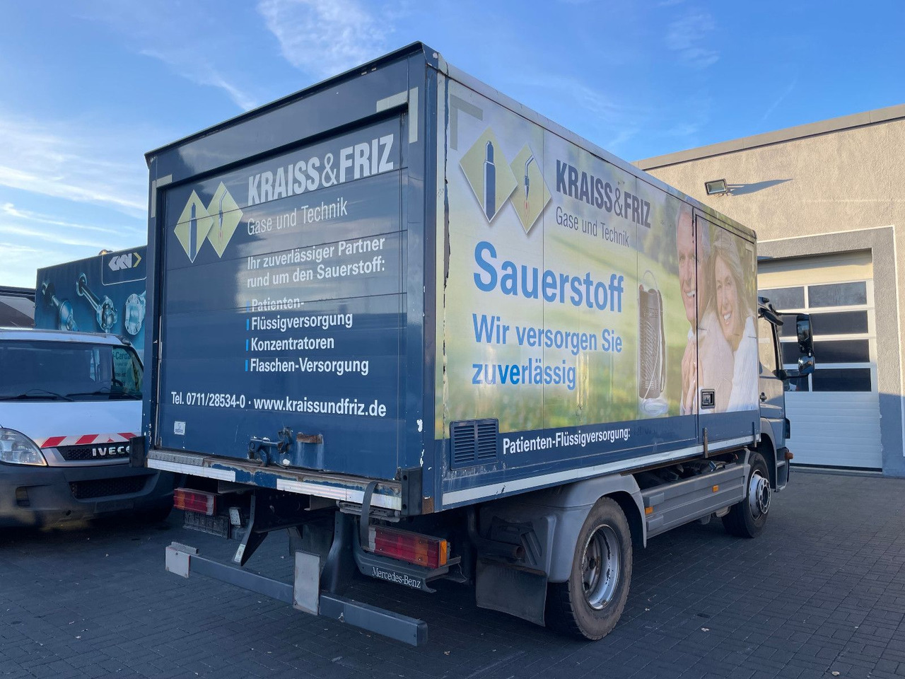 Mercedes-Benz Atego 2 6-Zyl. 4x2 1224 Klima, Radstand: 3.56m. - Φορτηγό κόφα: φωτογραφία 4 Mercedes-Benz Atego 2 6-Zyl. 4x2 1224 Klima, Radstand: 3.56m. - Φορτηγό κόφα: φωτογραφία 4