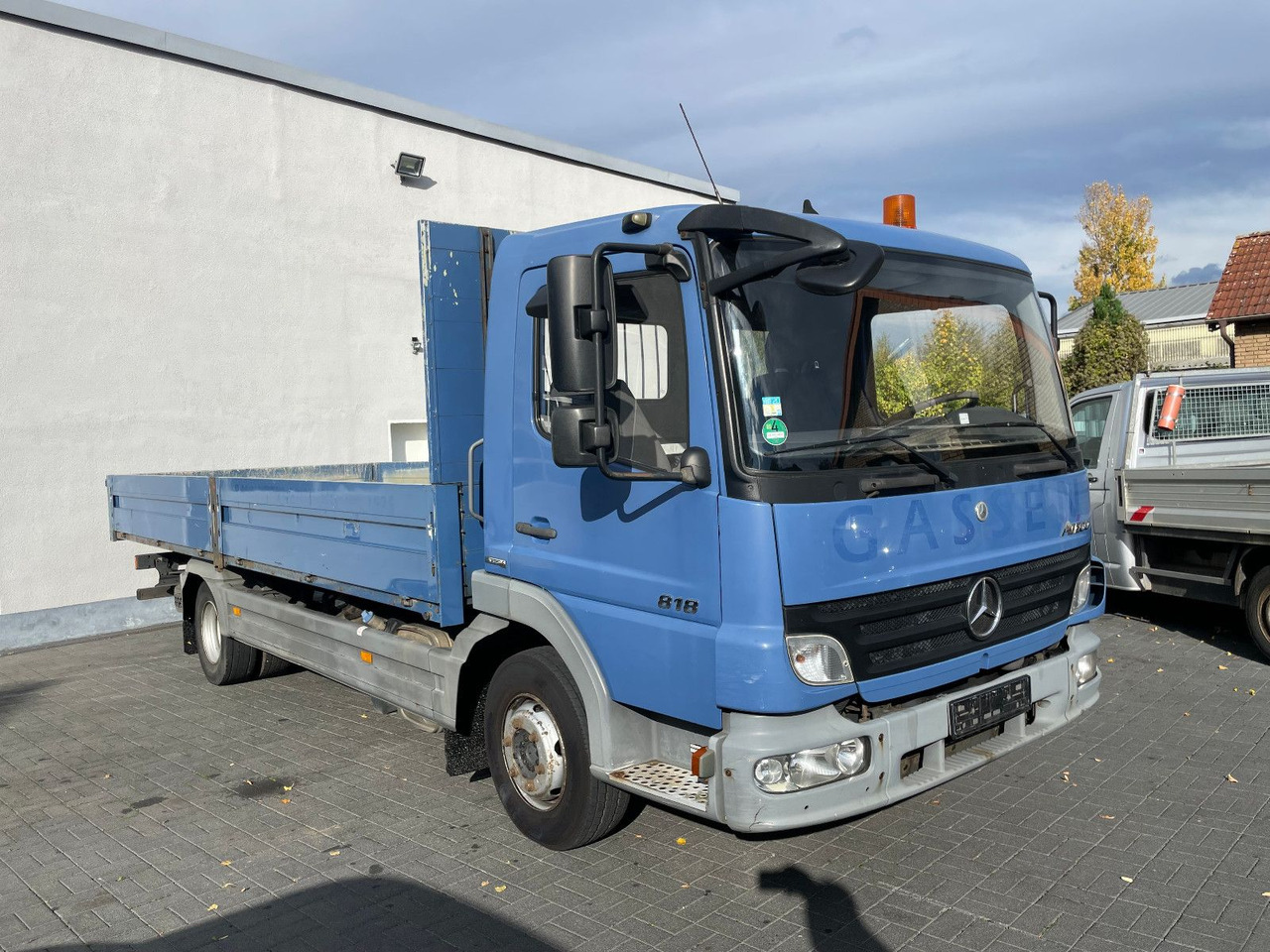 Mercedes-Benz Atego 818 Pritsche Euro 5 - Μικρό φορτηγό με καρότσα: φωτογραφία 1 Mercedes-Benz Atego 818 Pritsche Euro 5 - Μικρό φορτηγό με καρότσα: φωτογραφία 1