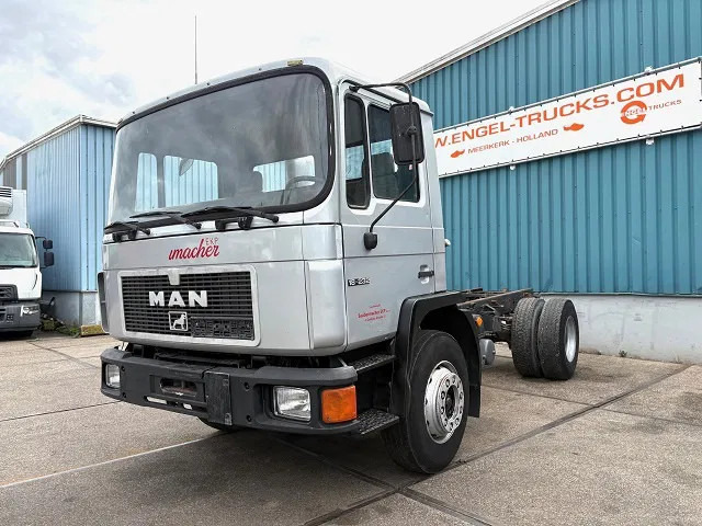 MAN 18 18.232 4x2 FULL STEEL CHASSIS (MANUAL GEARBOX / FULL STEEL SUSPENSION / REDUCTION AXLE) - Φορτηγό σασί: φωτογραφία 1 MAN 18 18.232 4x2 FULL STEEL CHASSIS (MANUAL GEARBOX / FULL STEEL SUSPENSION / REDUCTION AXLE) - Φορτηγό σασί: φωτογραφία 1