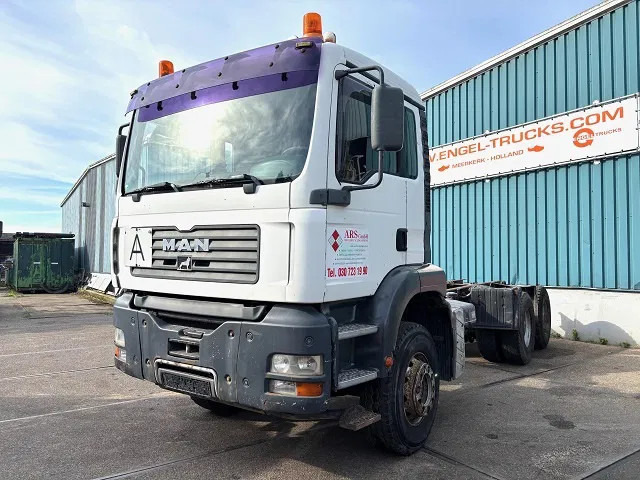 MAN TGA 33.460 6x4 FULL STEEL CHASSIS (6-CILINDER HEADS) (ZF16 MANUAL GEARBOX / FULL STEEL SUSPENSION / REDUCTIONS AXLES / AIRCONDIT - Φορτηγό σασί: φωτογραφία 1 MAN TGA 33.460 6x4 FULL STEEL CHASSIS (6-CILINDER HEADS) (ZF16 MANUAL GEARBOX / FULL STEEL SUSPENSION / REDUCTIONS AXLES / AIRCONDIT - Φορτηγό σασί: φωτογραφία 1