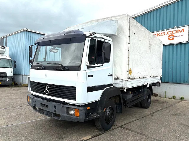 Mercedes-Benz LK 914 (6-CILINDER) WITH TENT BOX (MANUAL GEARBOX / FULL STEEL SUSPENSION / LOADING PLATFORM) - Φορτηγό μουσαμάς: φωτογραφία 1 Mercedes-Benz LK 914 (6-CILINDER) WITH TENT BOX (MANUAL GEARBOX / FULL STEEL SUSPENSION / LOADING PLATFORM) - Φορτηγό μουσαμάς: φωτογραφία 1