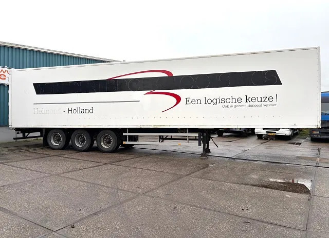 Pacton / JUMBO 3-AXLE CLOSED BOX WITH FULL STEEL CHASSIS (BPW-AXLES / DRUM BRAKES / ABS BRAKE SYSTEM / 13.60 METER) - Επικαθήμενο κόφα: φωτογραφία 4 Pacton / JUMBO 3-AXLE CLOSED BOX WITH FULL STEEL CHASSIS (BPW-AXLES / DRUM BRAKES / ABS BRAKE SYSTEM / 13.60 METER) - Επικαθήμενο κόφα: φωτογραφία 4