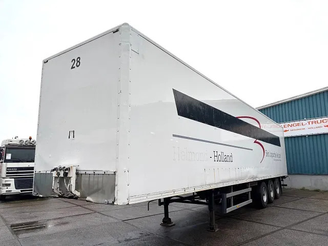 Pacton / JUMBO 3-AXLE CLOSED BOX WITH FULL STEEL CHASSIS (BPW-AXLES / DRUM BRAKES / ABS BRAKE SYSTEM / 13.60 METER) - Επικαθήμενο κόφα: φωτογραφία 1 Pacton / JUMBO 3-AXLE CLOSED BOX WITH FULL STEEL CHASSIS (BPW-AXLES / DRUM BRAKES / ABS BRAKE SYSTEM / 13.60 METER) - Επικαθήμενο κόφα: φωτογραφία 1