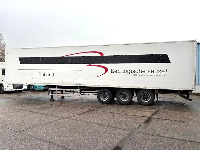 Pacton / JUMBO 3-AXLE CLOSED BOX WITH FULL STEEL CHASSIS (BPW-AXLES / DRUM BRAKES / ABS BRAKE SYSTEM / 13.60 METER) - Επικαθήμενο κόφα: φωτογραφία 5 Pacton / JUMBO 3-AXLE CLOSED BOX WITH FULL STEEL CHASSIS (BPW-AXLES / DRUM BRAKES / ABS BRAKE SYSTEM / 13.60 METER) - Επικαθήμενο κόφα: φωτογραφία 5