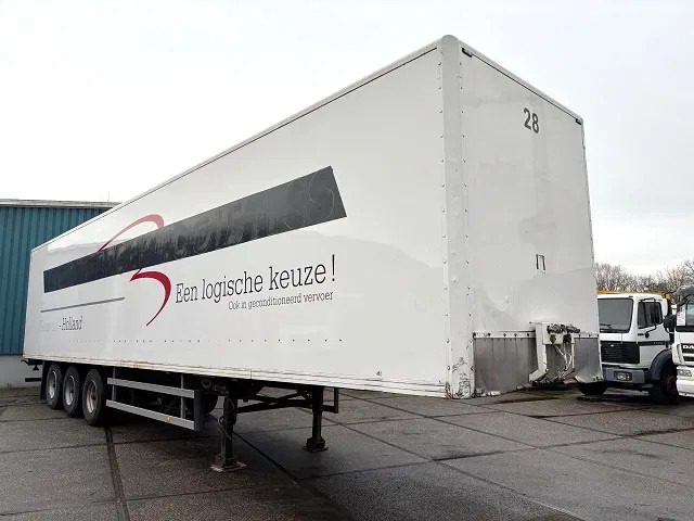 Pacton / JUMBO 3-AXLE CLOSED BOX WITH FULL STEEL CHASSIS (BPW-AXLES / DRUM BRAKES / ABS BRAKE SYSTEM / 13.60 METER) - Επικαθήμενο κόφα: φωτογραφία 2 Pacton / JUMBO 3-AXLE CLOSED BOX WITH FULL STEEL CHASSIS (BPW-AXLES / DRUM BRAKES / ABS BRAKE SYSTEM / 13.60 METER) - Επικαθήμενο κόφα: φωτογραφία 2