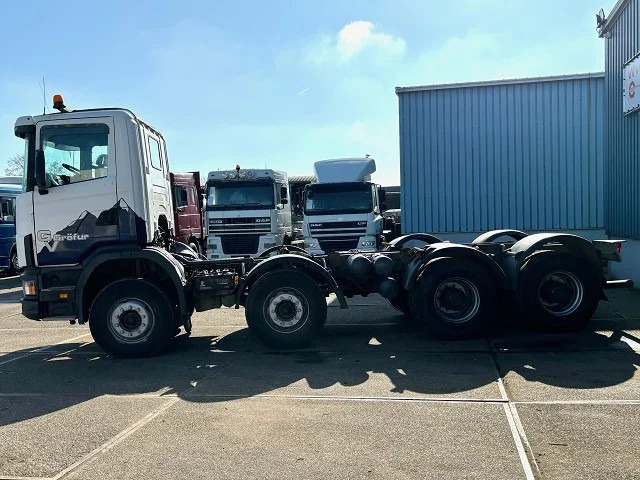 Scania R124-420 C 8x4 FULL STEEL CHASSIS (EURO 3 / FULL STEEL SUSPENSION / REDUCTION AXLES / GRS900 GEARBOX) - Φορτηγό σασί: φωτογραφία 4 Scania R124-420 C 8x4 FULL STEEL CHASSIS (EURO 3 / FULL STEEL SUSPENSION / REDUCTION AXLES / GRS900 GEARBOX) - Φορτηγό σασί: φωτογραφία 4